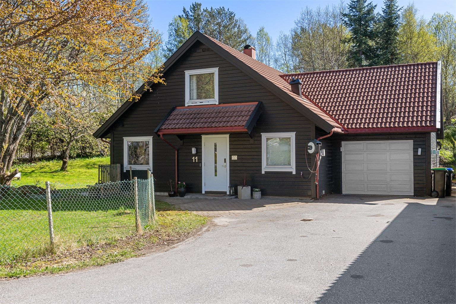Eiendommen ligger i et etablert og barnevennlig boligområde uten gjennomgangstrafikk, med kort gangavstand skoler og barnehager
Foto: Stian Wiik