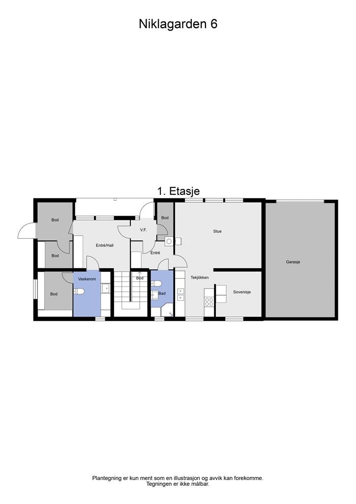 2 D plantegning underetasje