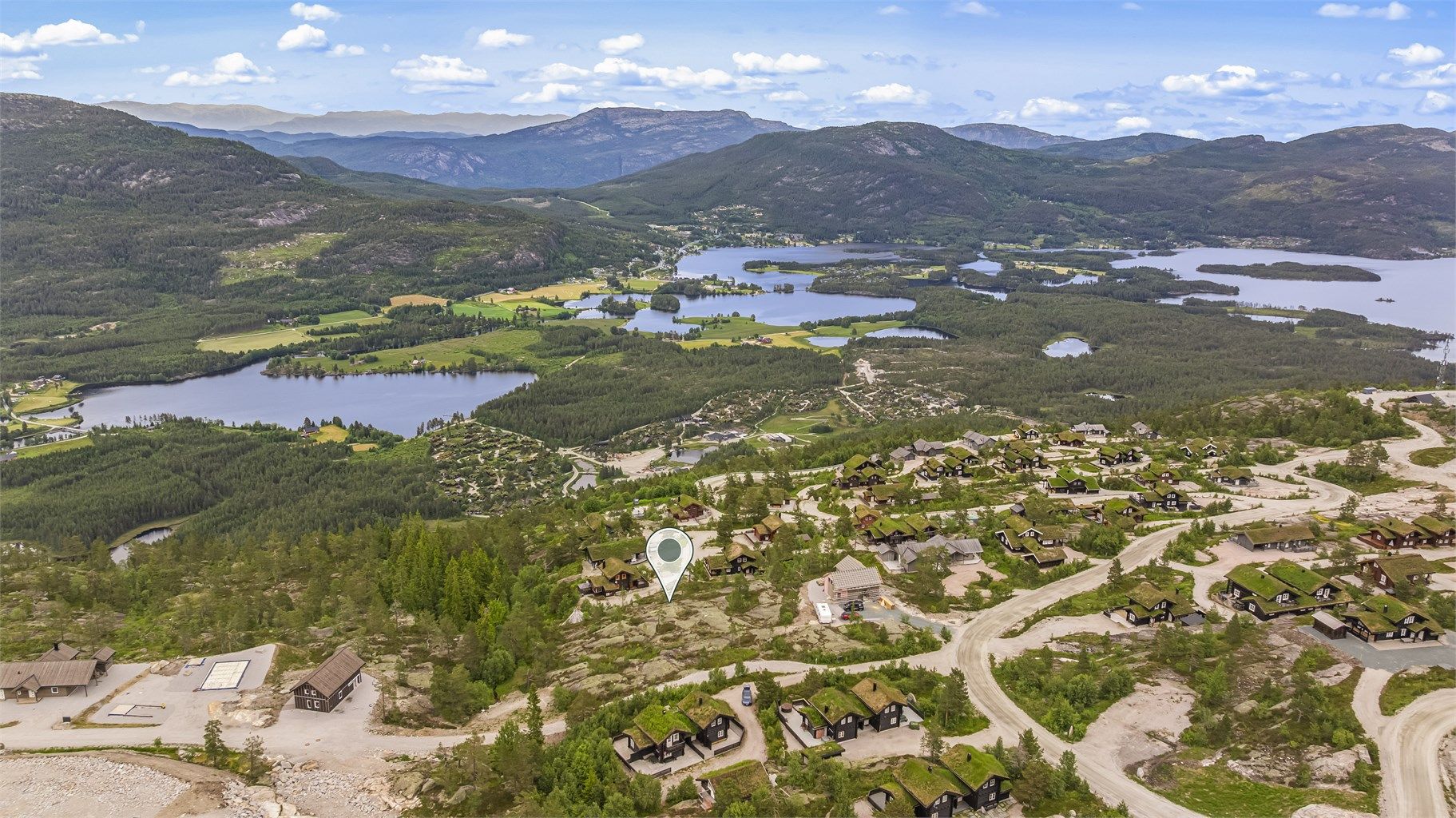 To flotte hyttetomter med fantastisk utsikt! 
Foto: Fotograf Magik