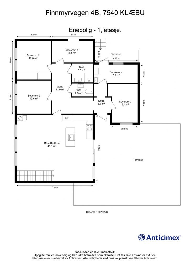 Planskisse hovedplan