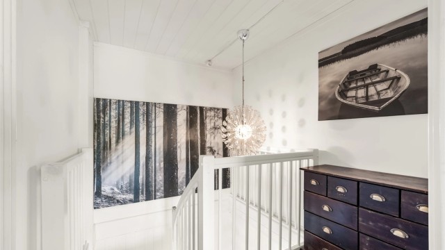 Trappegang i loftsetasjen