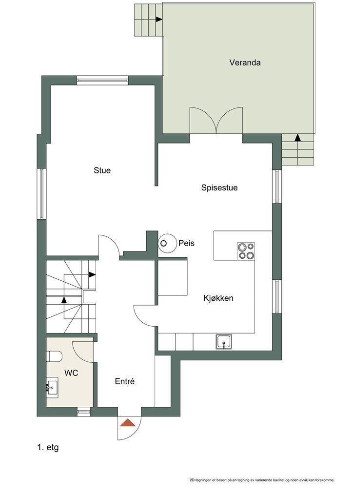 Plantegning - 1. etasje