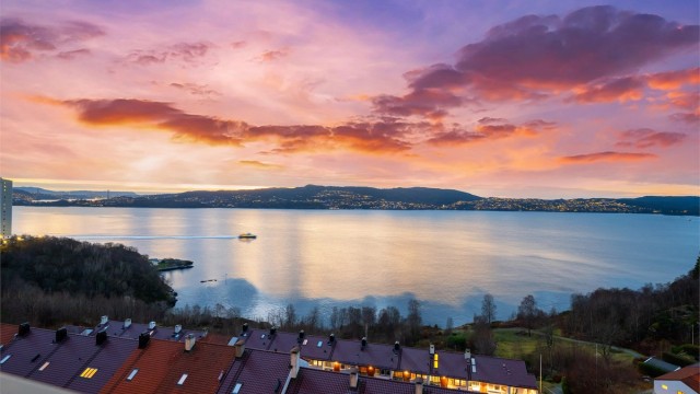 Fjorden byr på rikelig med båter og maritimt liv du kan følge med på.