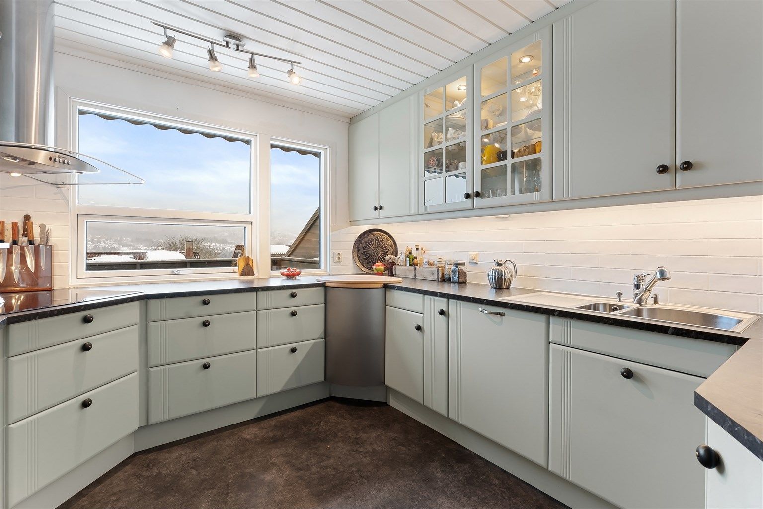 Løsningen er åpen, noe som gir en god flyt mellom sonene