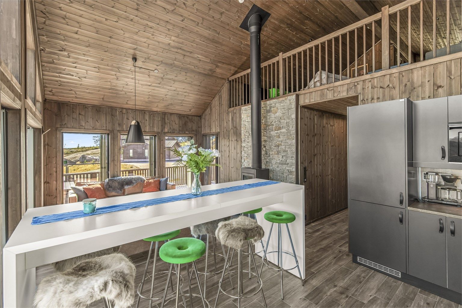 Flott og spennende planløsning