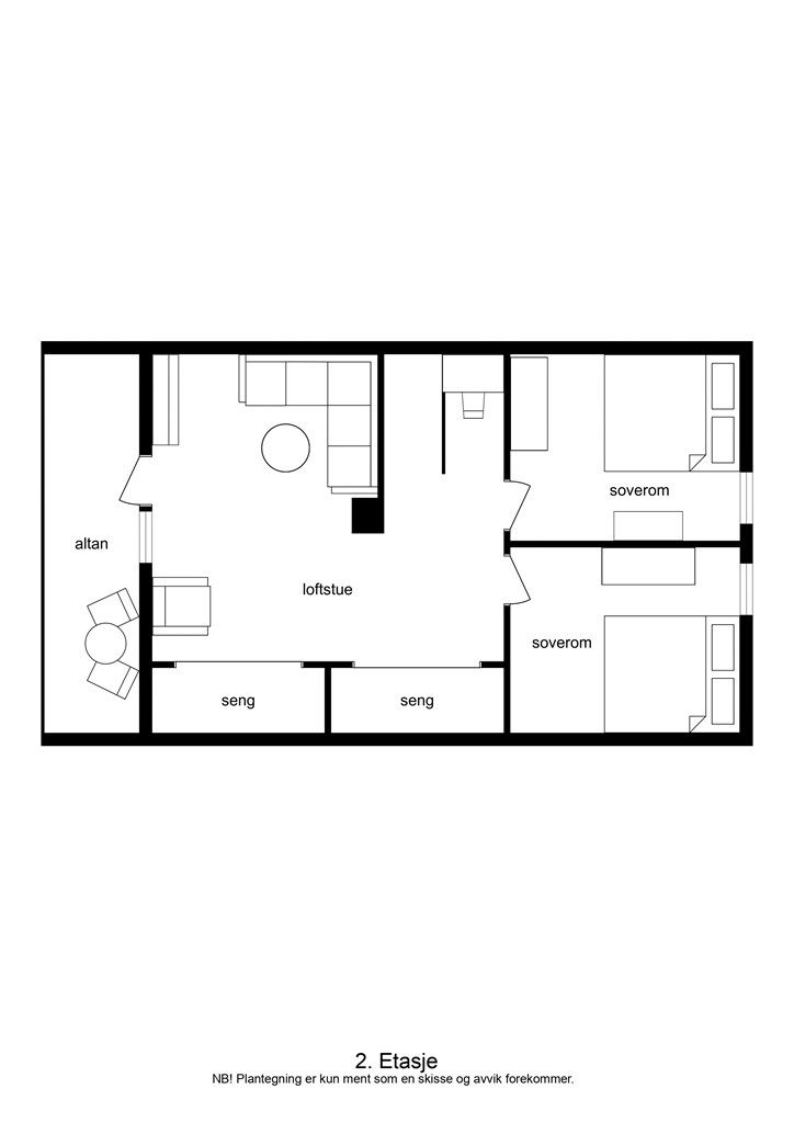 Plantegning 2. etasje