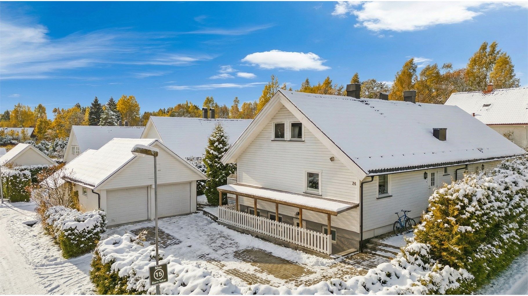 Velkommen til Finholtvegen 20A. ( Bilder: Morten Eriksen. Bildet er digitalt redigert)