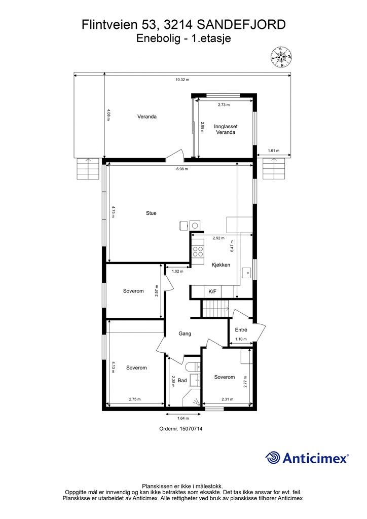 Plantegning 1.etasje