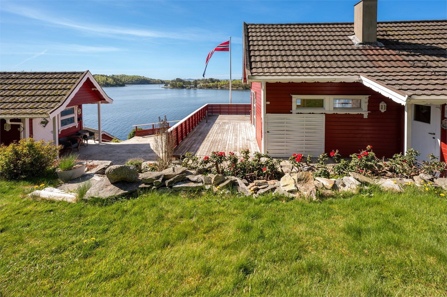 Dette er en riktig usjenert eiendom hvor privatlivet kan nytes til det fulle