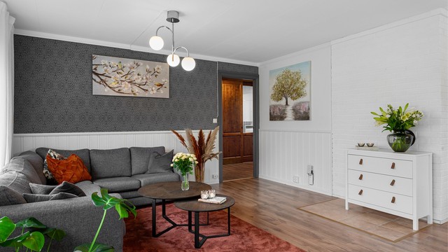 Plass til sofagruppe