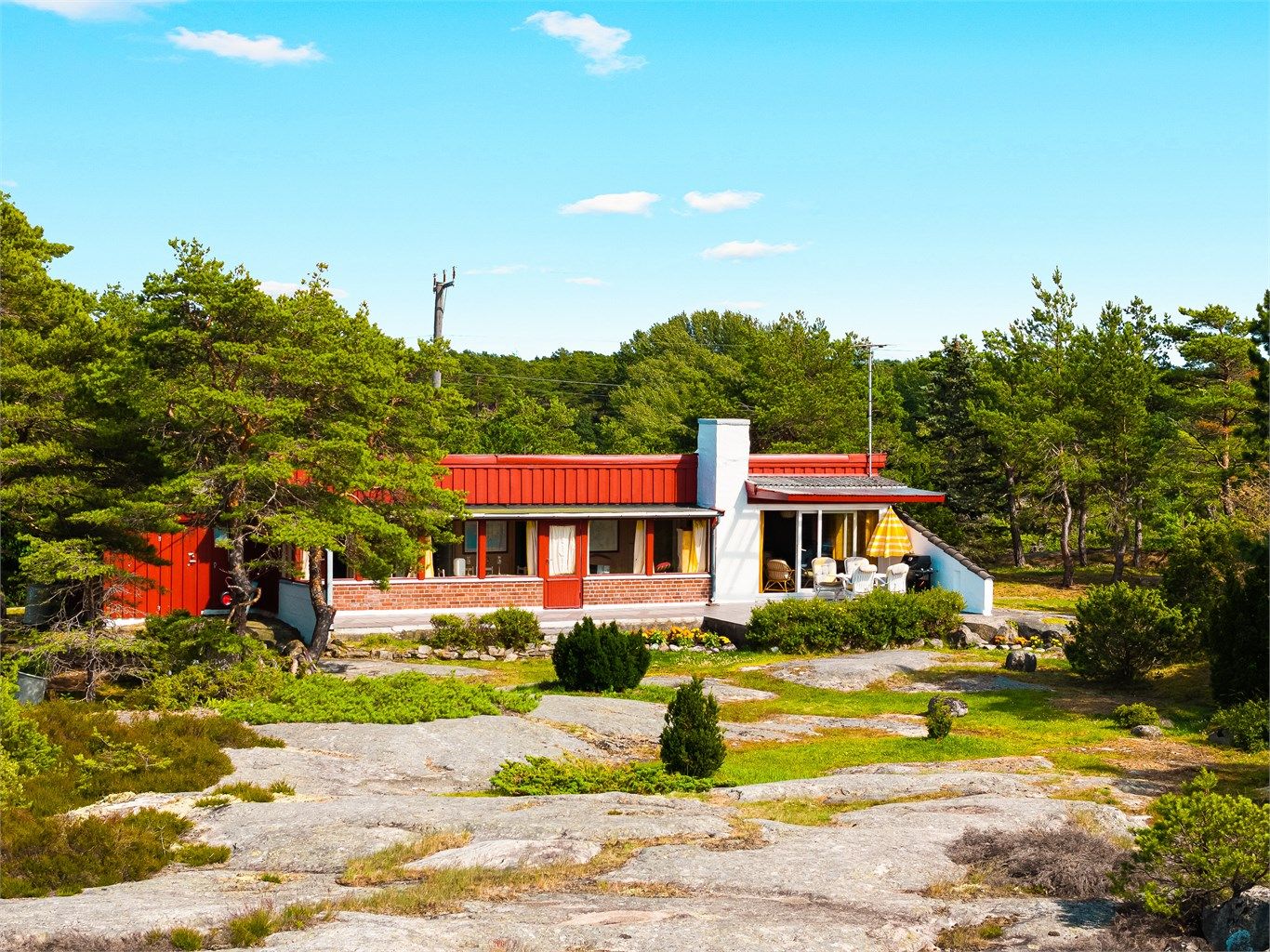 På Papper bor du tett på havgapet og er garantert den friske duften av salt hav straks du er utenfor døren