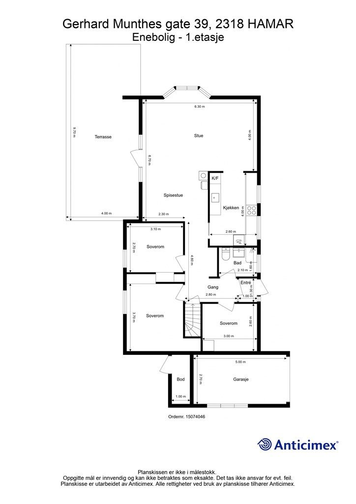 Plantegning 1.etasje