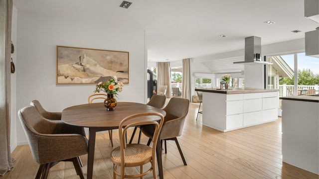 Plass til spisebord