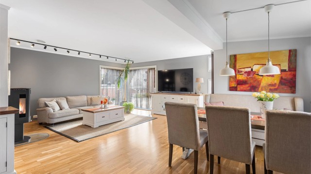 Plass til spisebord