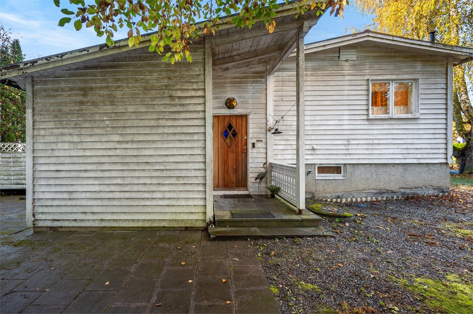 Overbygget inngangsparti
