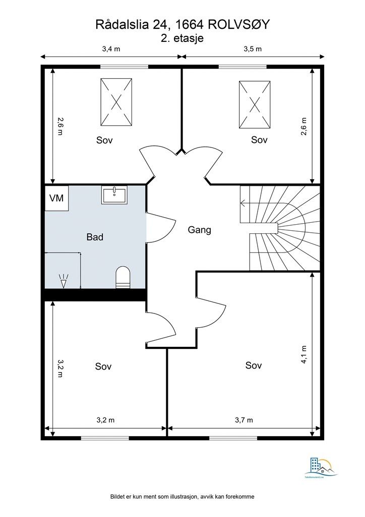 Floorplan letterhead - Ra°dalslia 24, 1664 ROLVSØY - 2. etasje - 2D Floor Plan.jpg