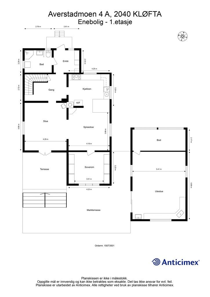 Plantegning 1.etasje