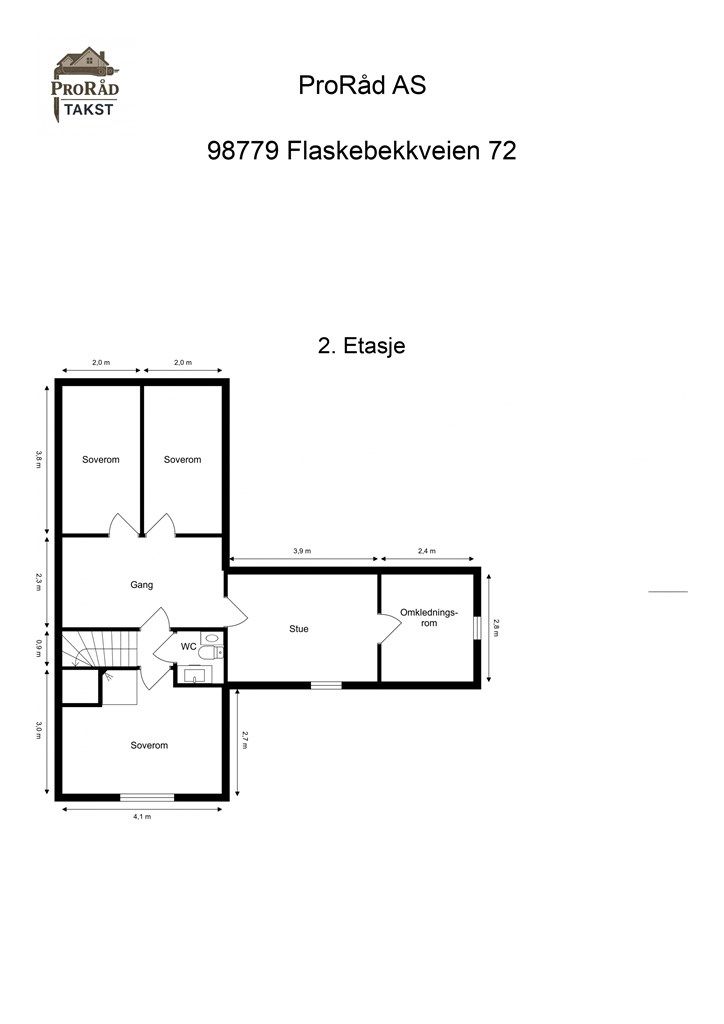 Plantegning 2.etasje 