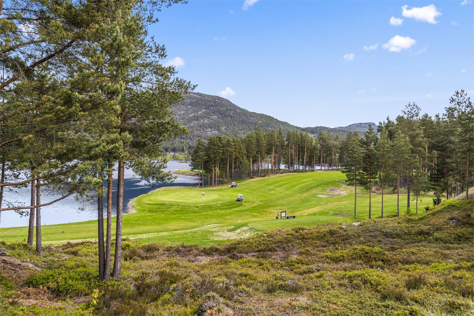 Vrådal Golfklubb er en 9-hulls bane, omtalt som en av Telemarks flotteste.