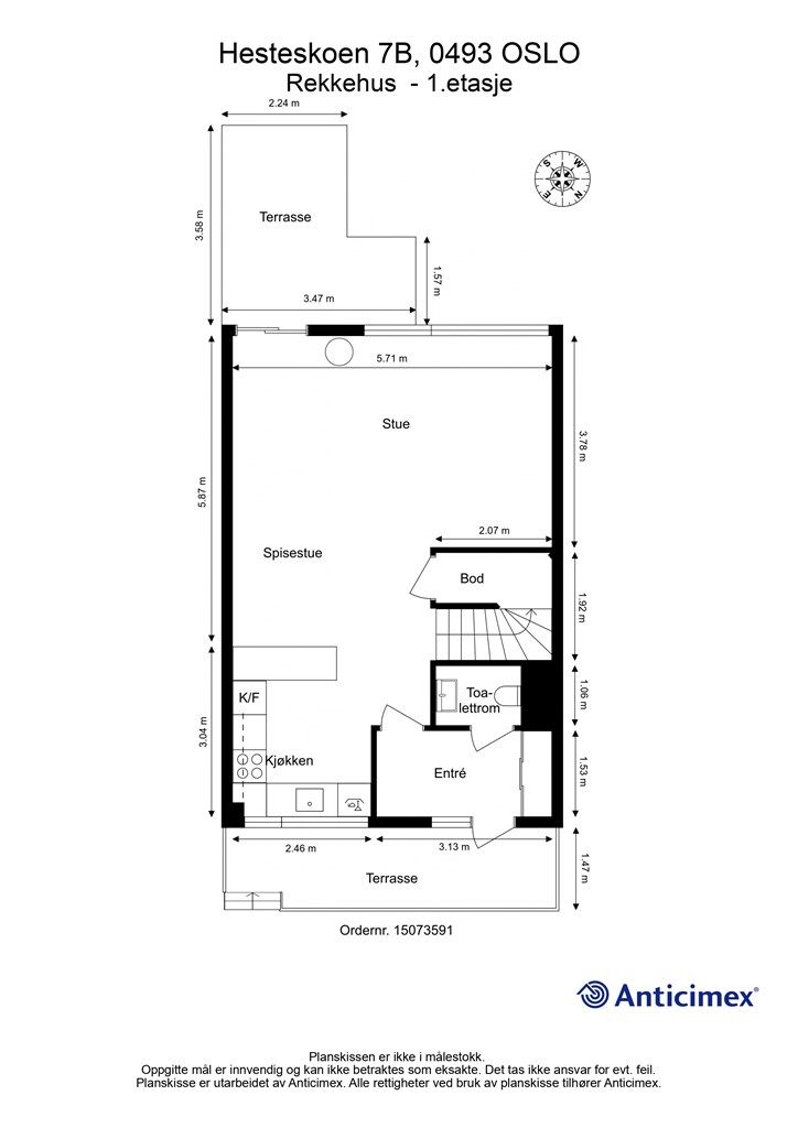 Planskisse - 1. etasje