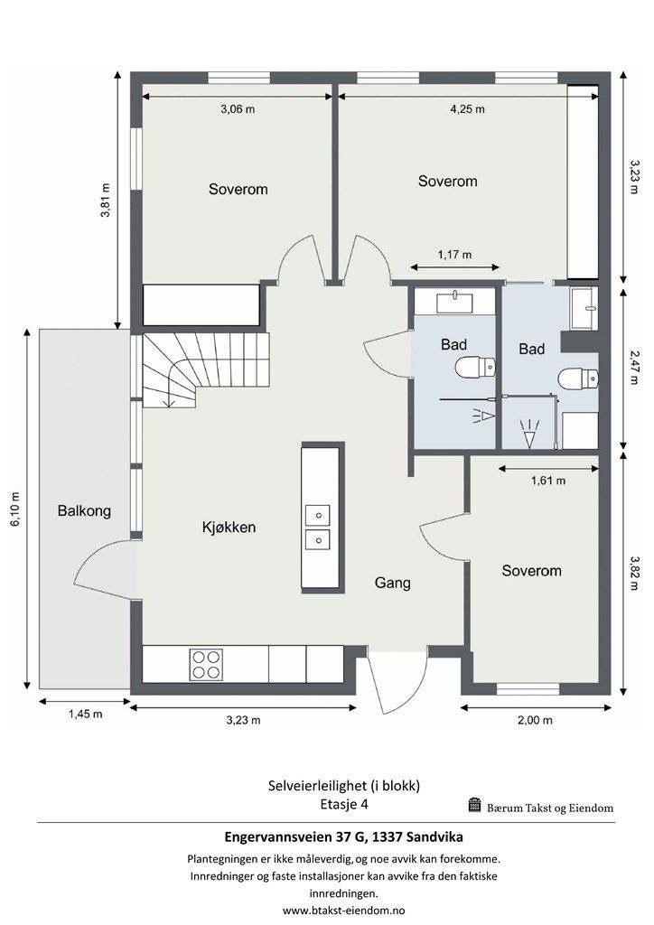 Plantegning 4.etasje.