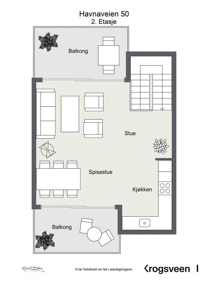 Planskisse 2. etasje.