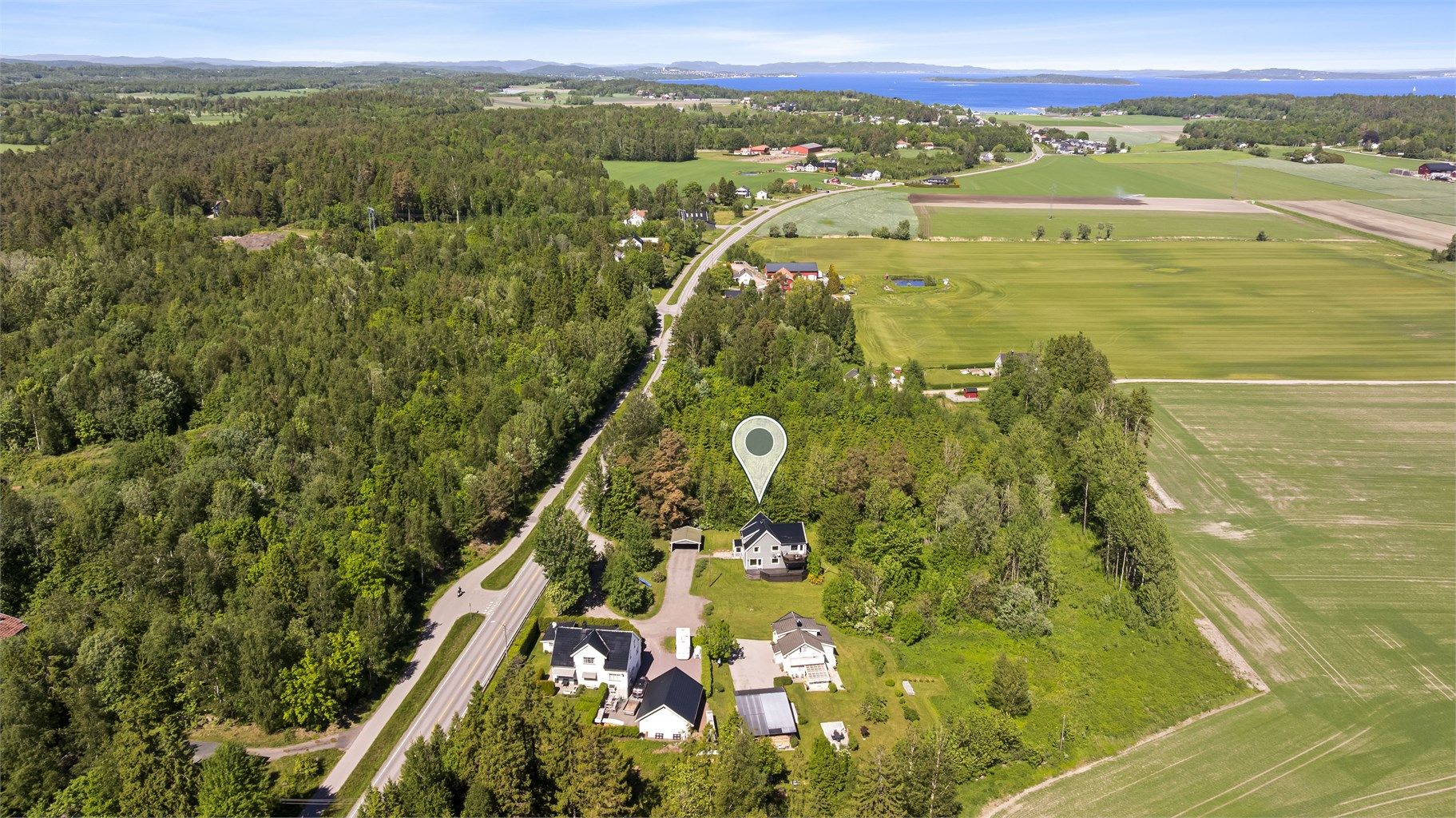 Andel av selveiertomt på over 5 mål.  