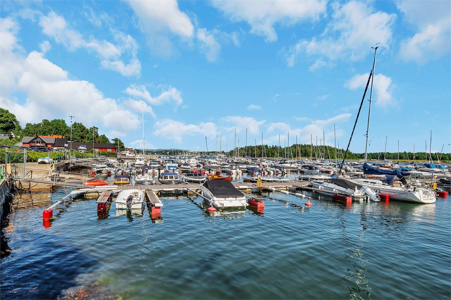 Gangavstand til sjøen på Nedre Høvik