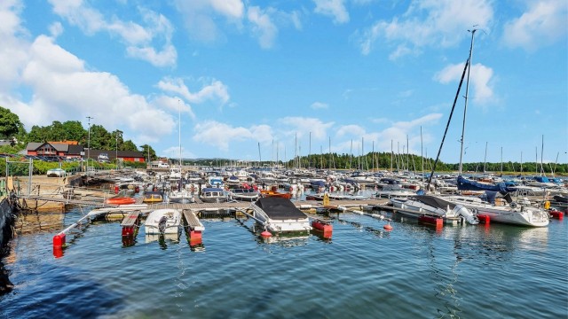 Gangavstand til sjøen på Nedre Høvik
