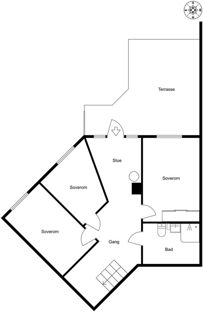 Plantegning kjeller underetasje