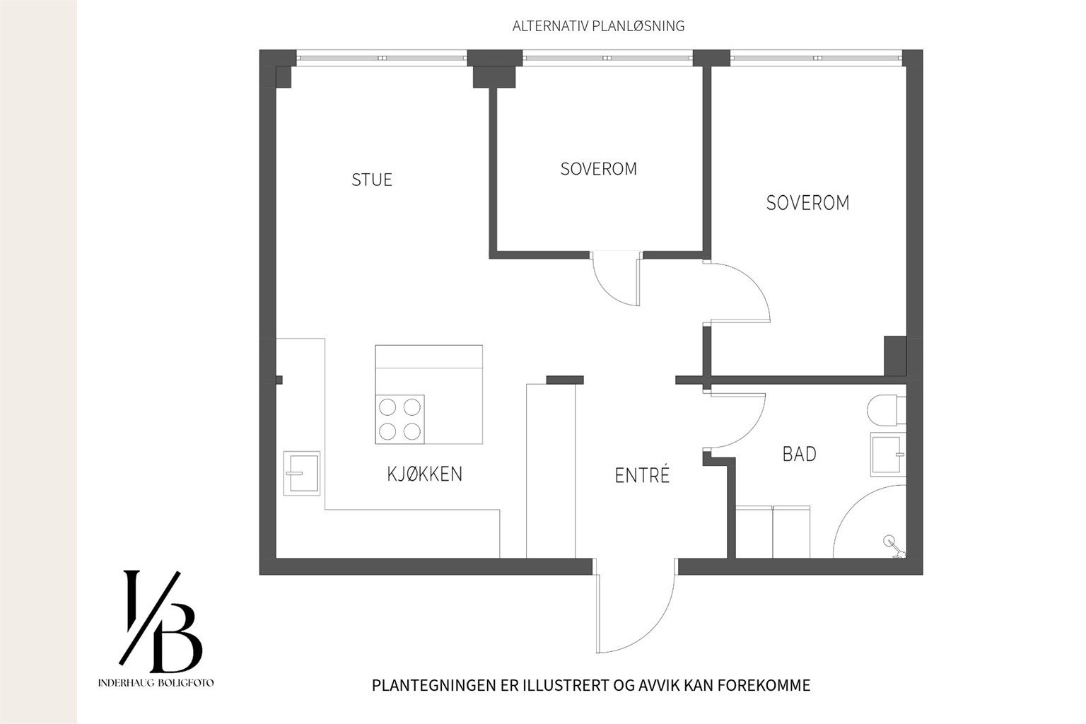 NB! Alternativ planløsning.