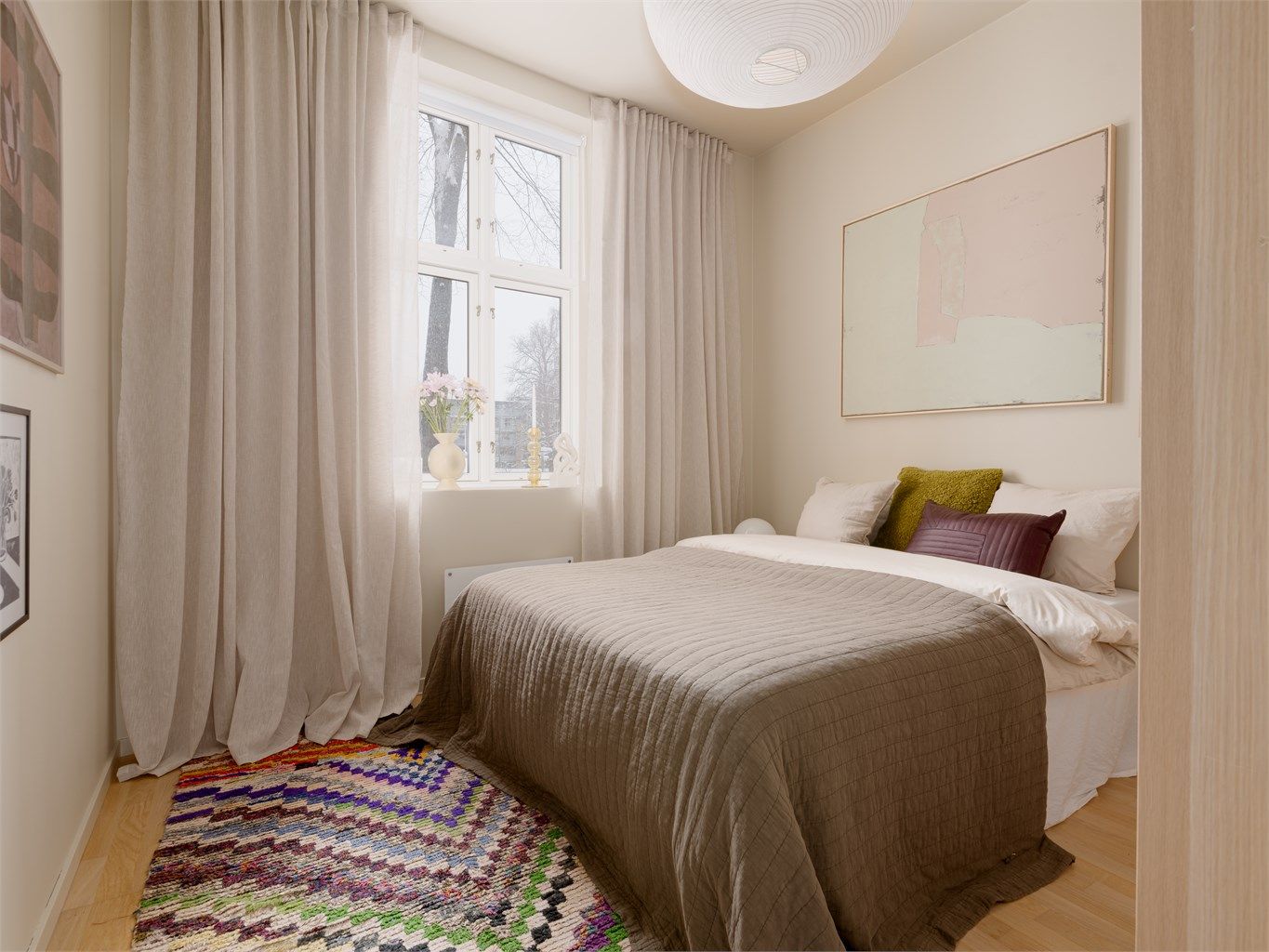 Hovedsoverom eller hotellrom? I denne leiligheten er alt satt sammen for ultimat komfort og stil.