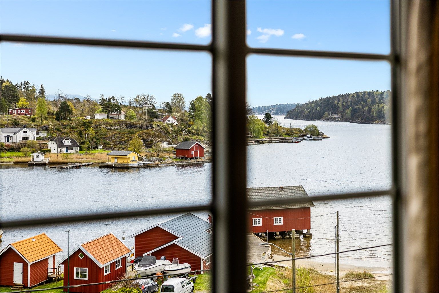 Her er det bare å nyte utsikten.