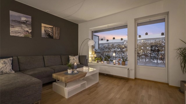 Emir Mekic v/Krogsveen Løren presenterer Spireaveien 6E! Foto: Marika Mørkestøl / Marikafoto