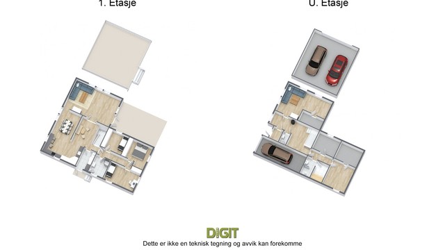 Nygårdsbakken 1 - 3D