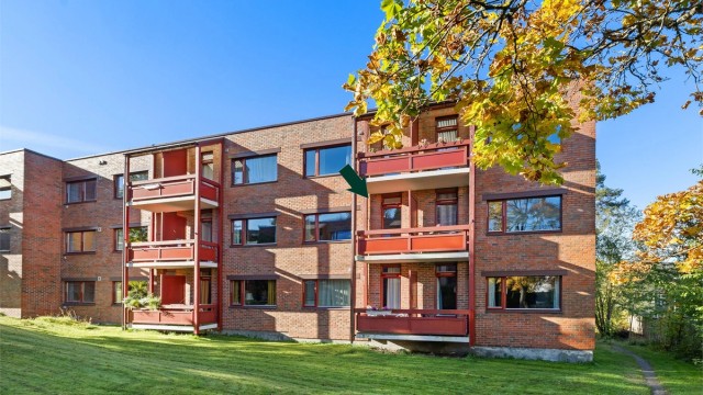 Velkommen til Skoveheim - 2-roms seniorleilighet (60+) i Skovheim | Balkong | Trappefritt/Heis | Tilbaketrukket og skjermet