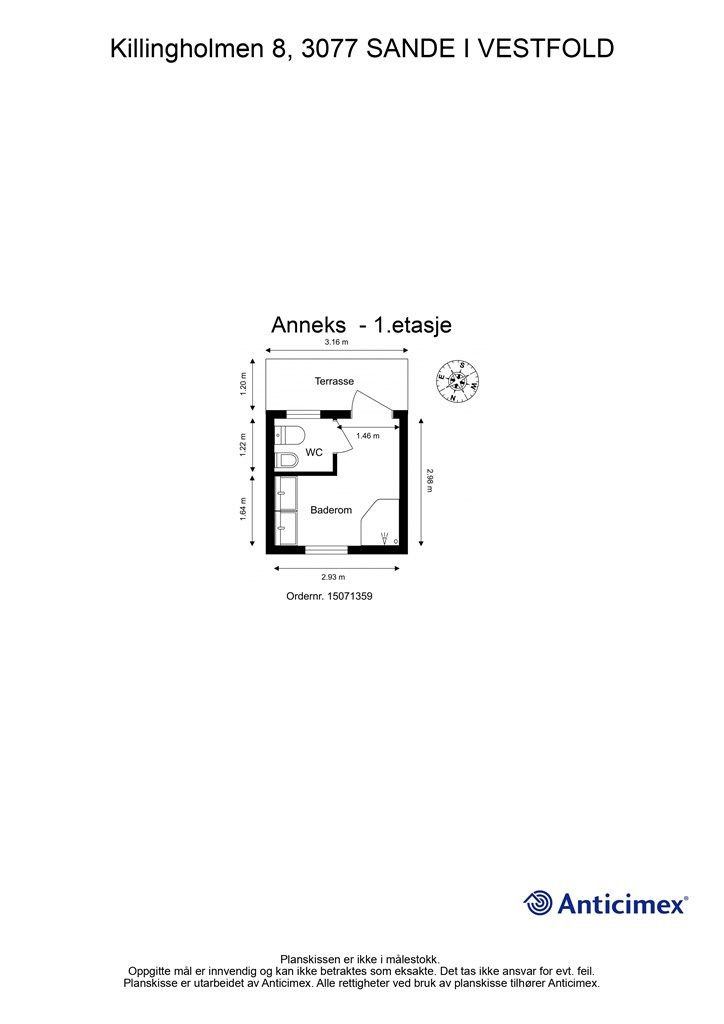 Plantegning - Anneks