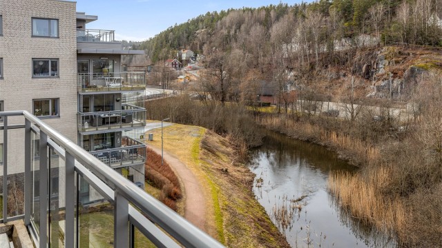 Gode solforhold og flott utsikt.