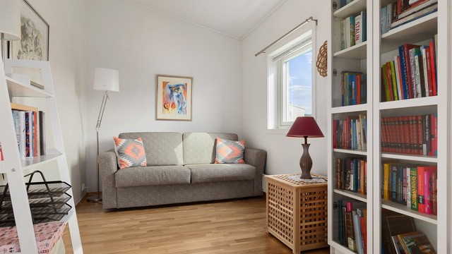 Soverom 3 var opprinnelig 2 soverom - Soverom 4 i huset kan lett etableres igjen om man ønsker