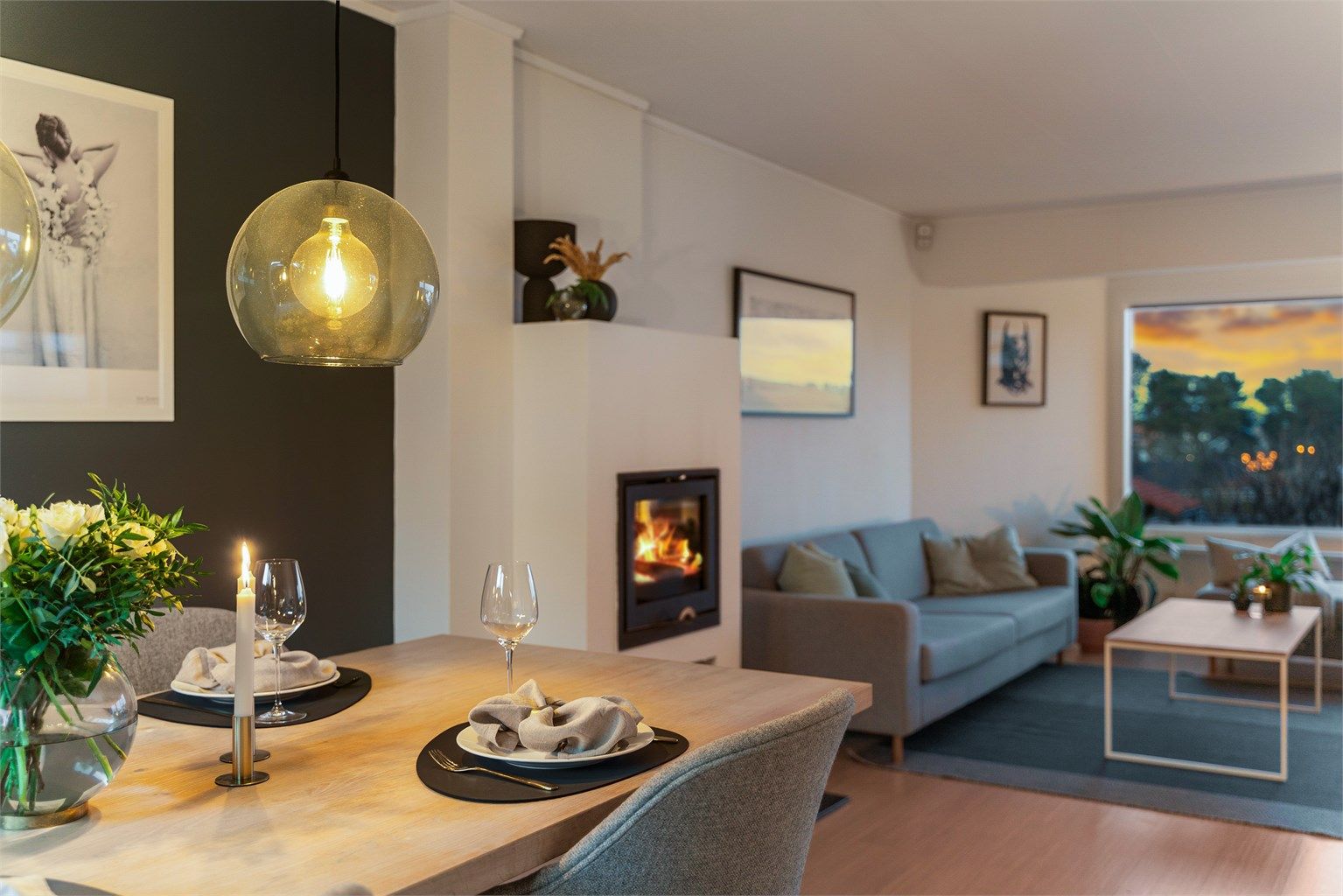 3 sov, 2 bad, romslig stue og rikelig med lagringsplass i kjeller.  ( Foto Arve Gravdal )