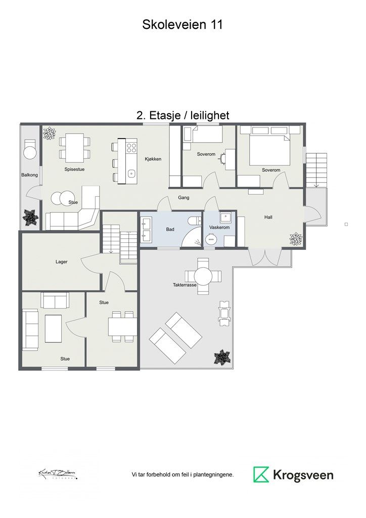 Plantegning 2.etasje