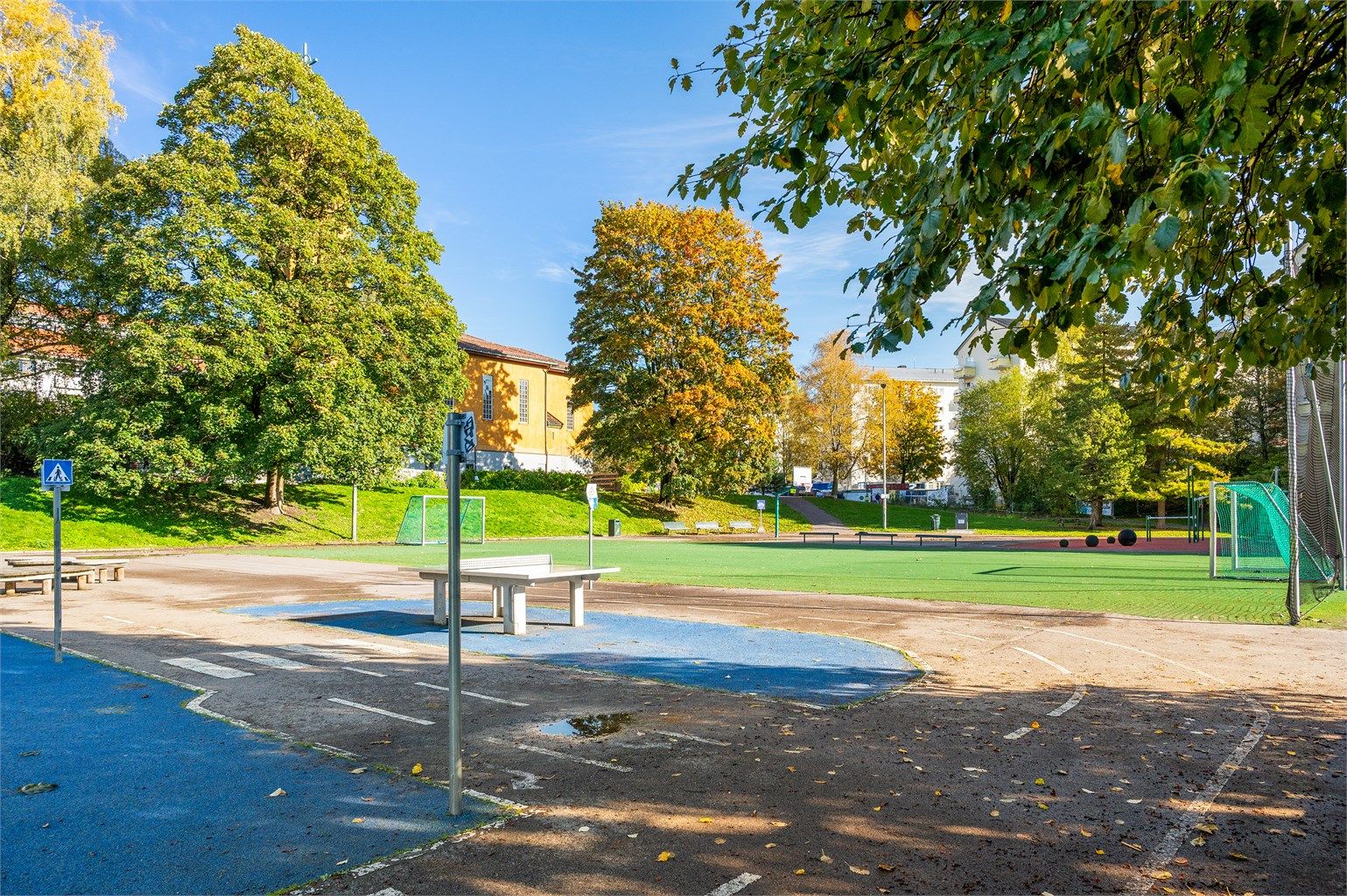 Svært barnevennlig område perfekt for barnefamilier.