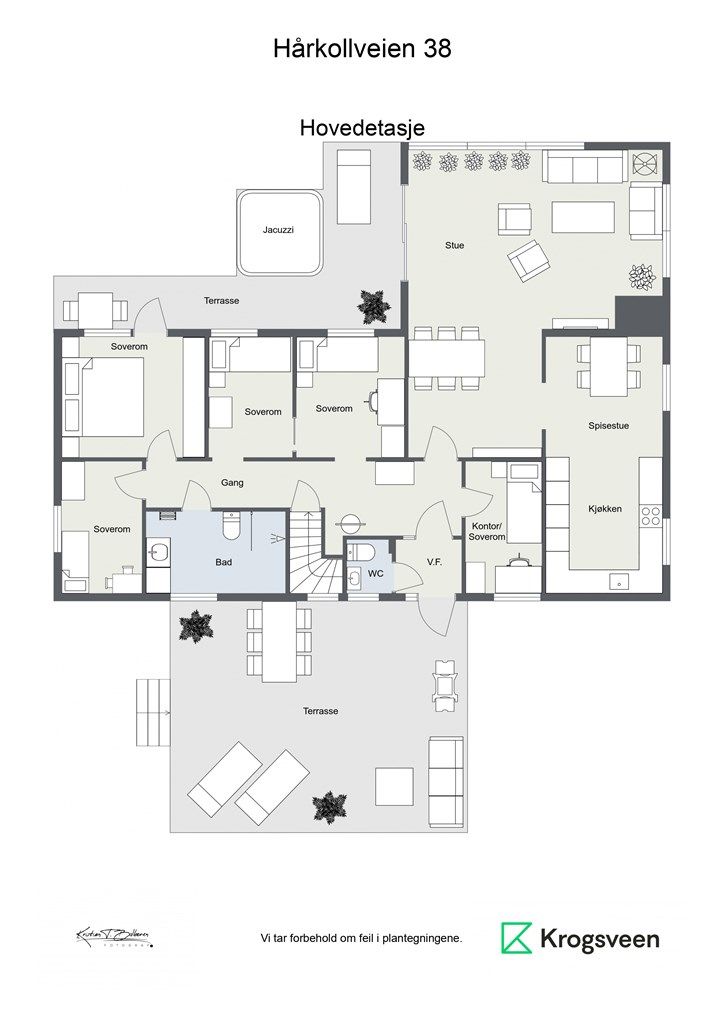 Hårkollveien 38 - Hovedetasje