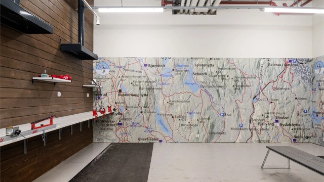 Skismørebod for beboerne