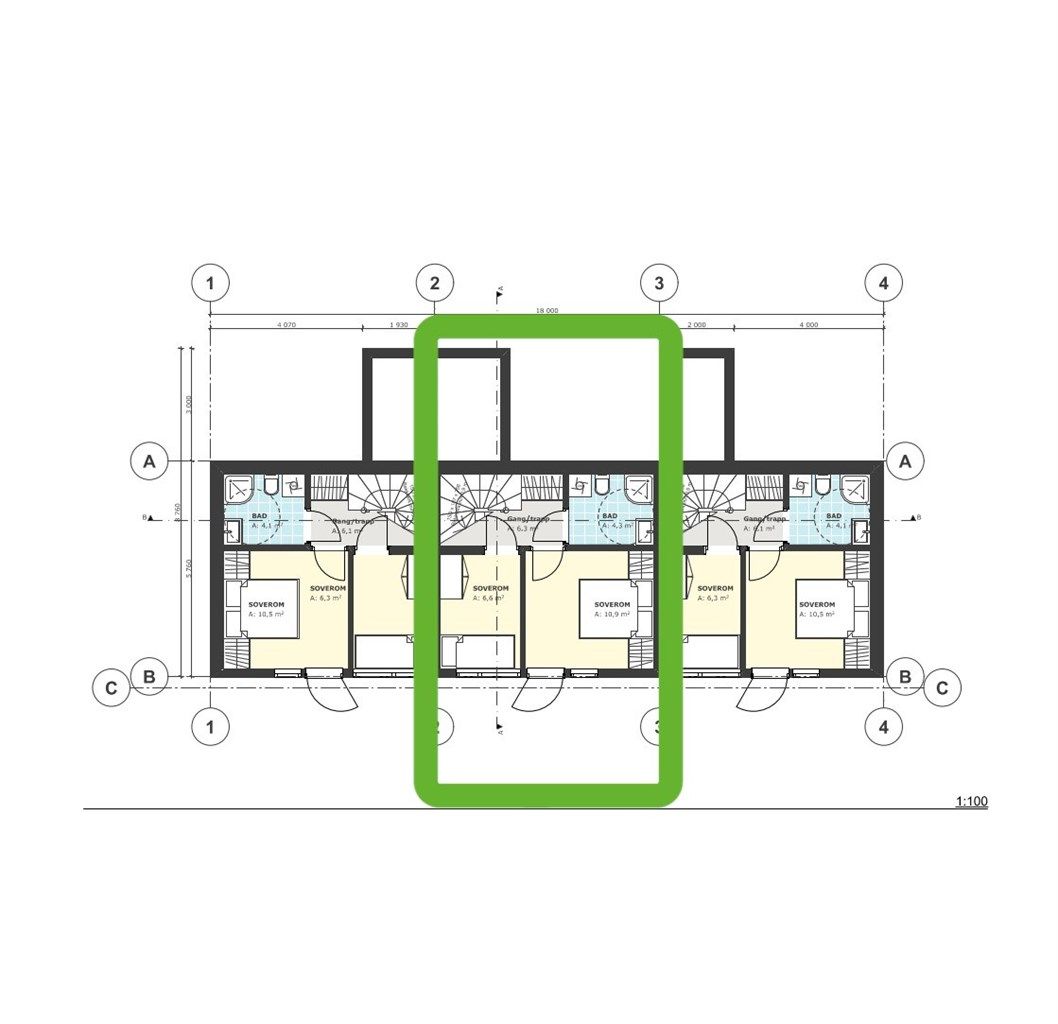 Plantegning - Underetasje