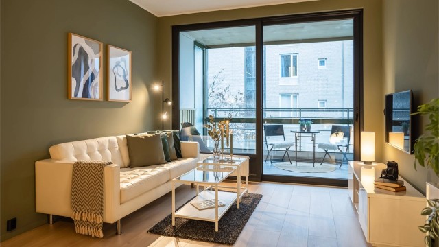 Velkommen til Rosenborg Park - Stadsing Dahls gate 19, en strøken leilighet, pusset opp i 2025, med gangavstand til Solsiden og Midtbyen
Foto: Oscar Stoltenberg