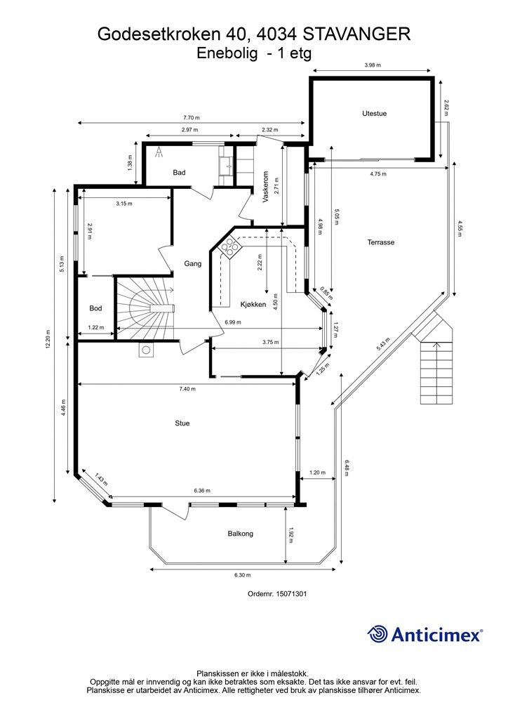 Plantegning - 2 etg.