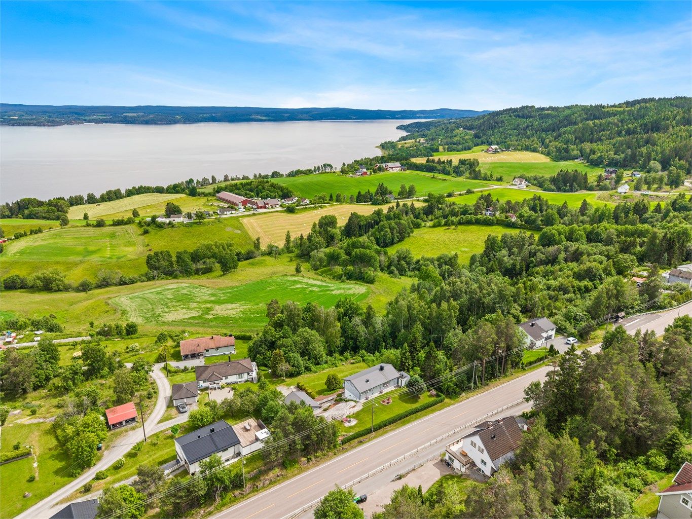 Området byr på et rolig bomiljø.