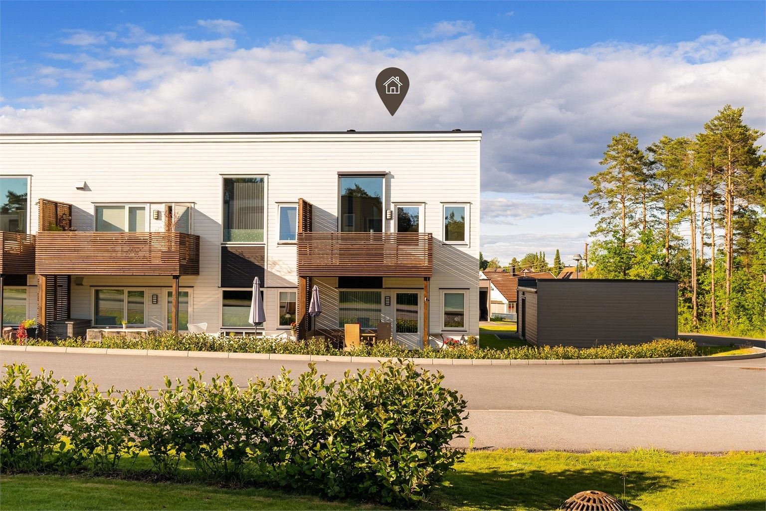 Leiligheten ble ferdigstilt i 2022 og har gjenstående nybygg-garanti på opprinnelig fem år fra ferdigstillelse. Fotograf; Kristoffer Kristiansen.