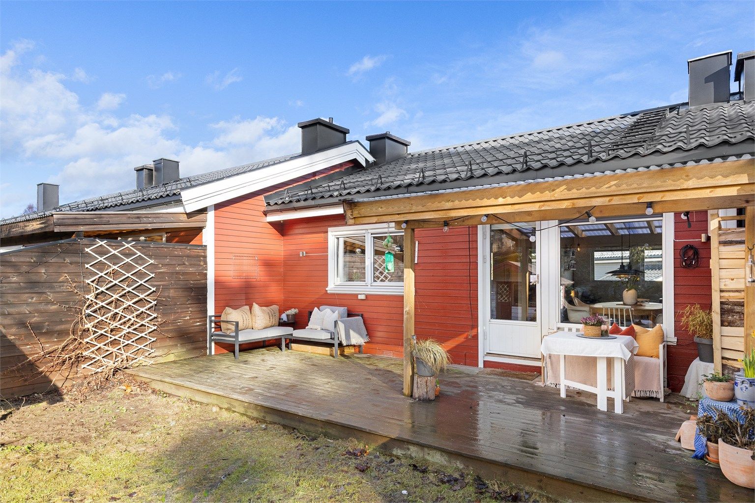 Velkommen til Trygve Strømbergs vei 36B, et innholdsrikt rekkehus med barnevennlige beliggenhet! Foto: Petter Tanum/TanumFoto